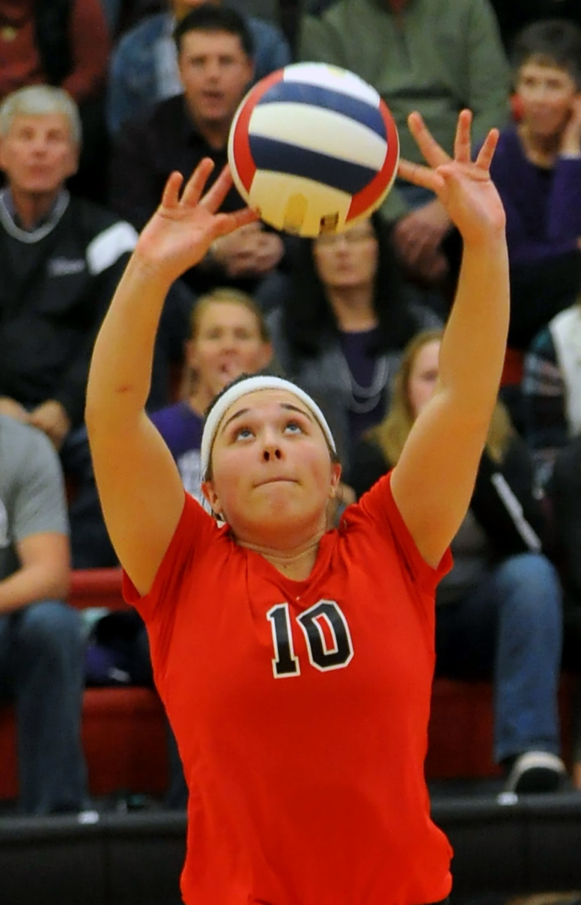 Orion vs El Paso Sectional volleyball tournament
